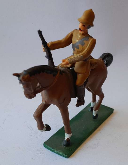 Boer War British Cavalryman Lead Figurine.  8cm