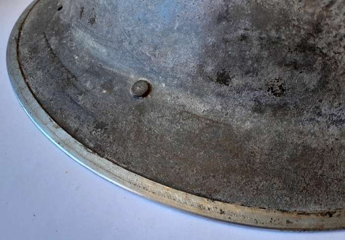 WW2 South African Brodie Helmet.  No Inner. No Strap.