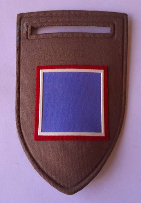 SADF Ordinance Tupper Shoulder Flash.  Bravo Company. Pin Intact.