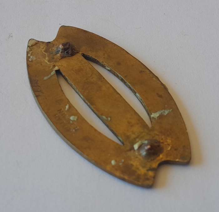 Rare SA Corps of Commissionaires Cap Badge.  No Lugs.