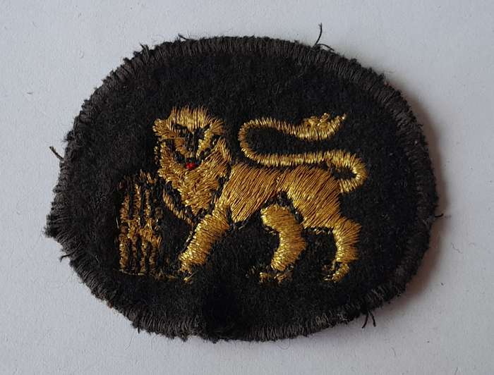 SA Navy Chief Petty Officer Badge.  (Winter Uniform).