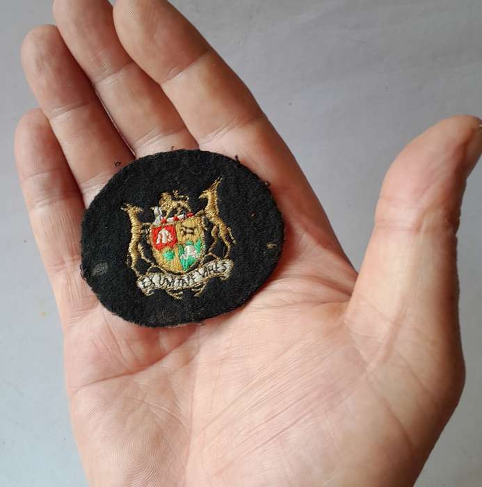 SA Navy Warrant Officer Class 2 Badge (Winter Uniform).