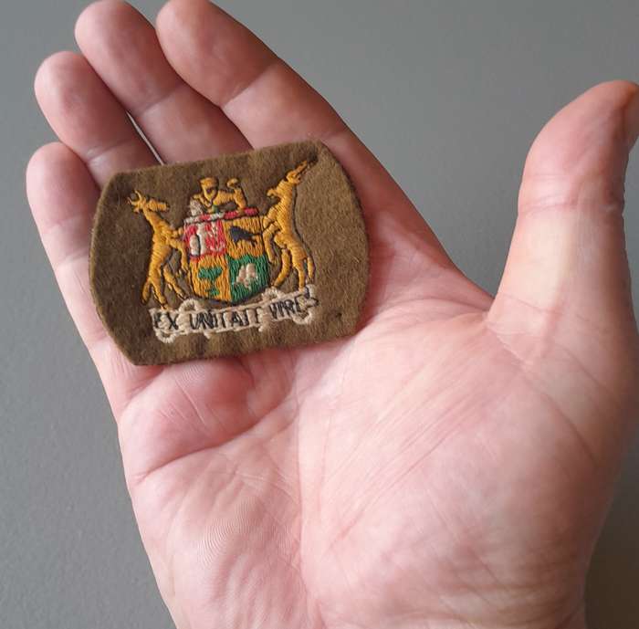 SADF Warrant Officer Class 2 Rank Badge.