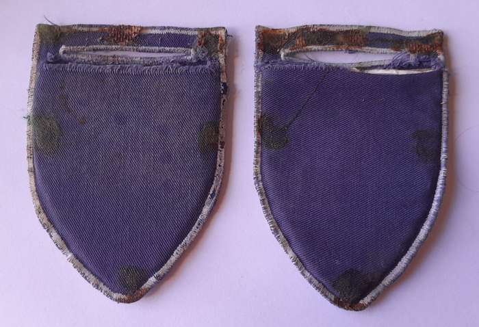 Pair Vintage  "Kroon Security / Sekuriteit" Shoulder Flashes.