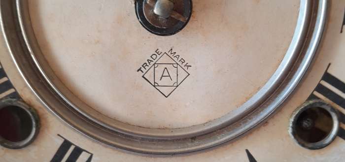 Antique Ansonia Mantel Clock. 57 x 37cm.
