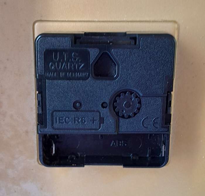 Vintage West German Staiger Mantel Clock. 22x22cm.