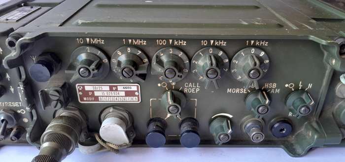 SADF 1970's / 80's Border War Fuchs B25/26 Field Radio.