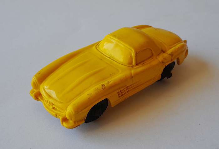 1970's Tomte Laerdal (Stavanger, Norway) Mercedes 300 SL. 9cm.