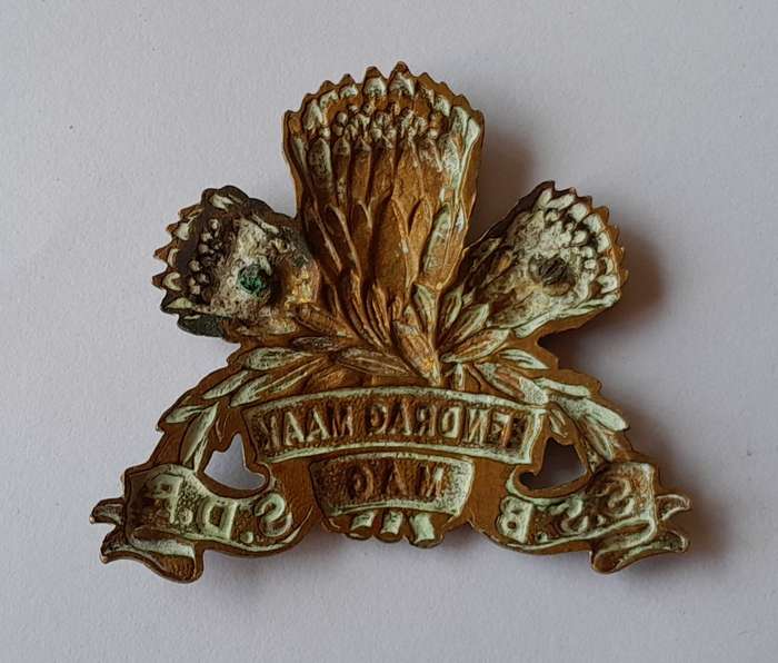 SA Army Special Service Battalion Cap Badge.  No Lugs.