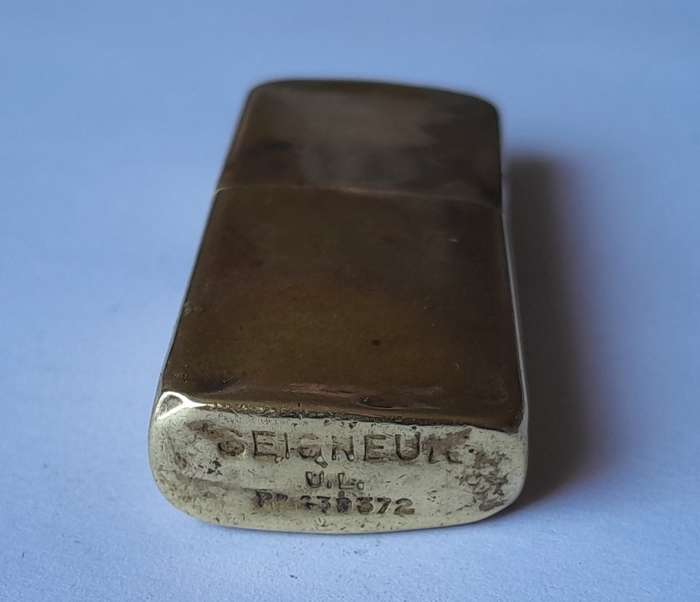 WW2 "Seigneur" Brass Trench Lighter.