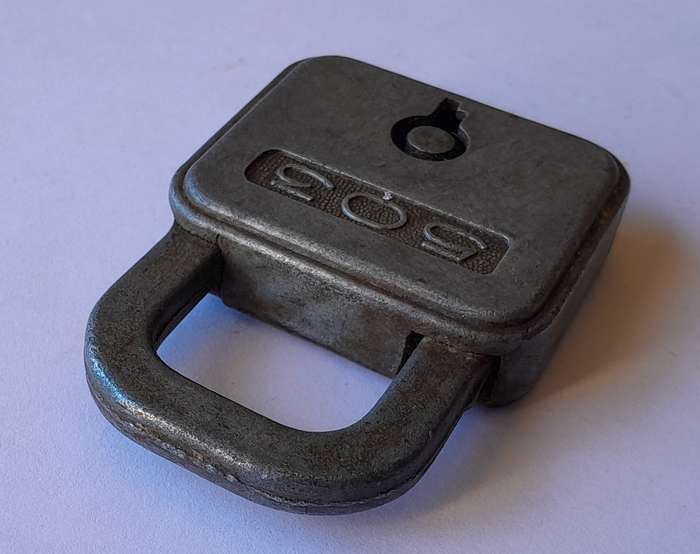 Vintage large 503 Padlock.  No Key.  7 x 5cm