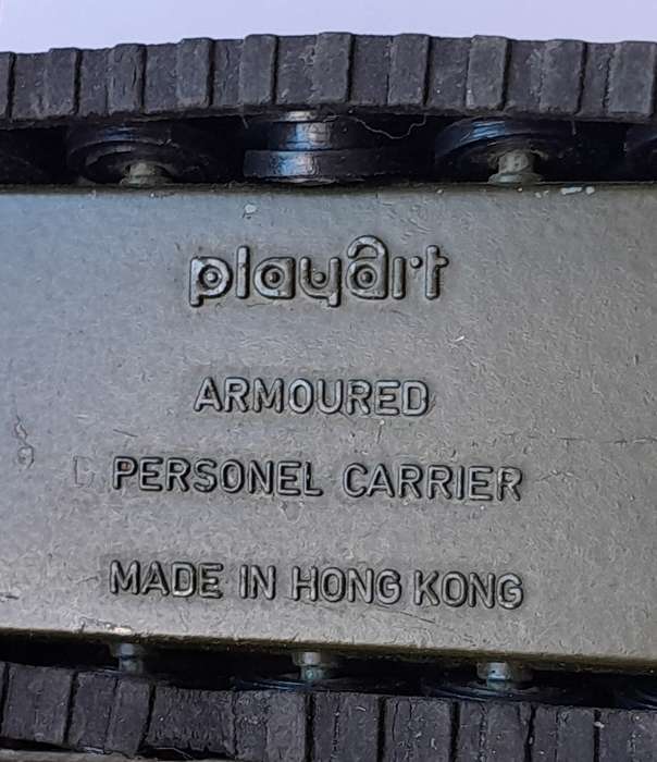 1970's Playart Die Cast US Army Armoured Personel Carrier. 6cm.