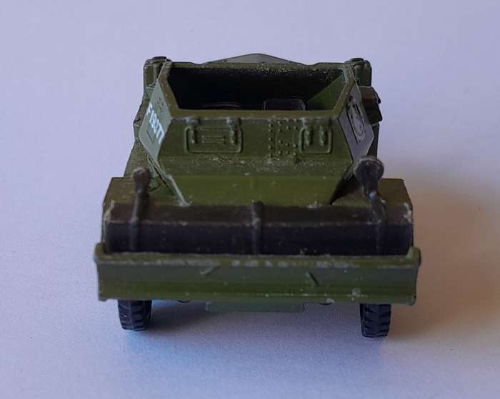 1970's Playart Die Cast Army Scout Car. 6cm.