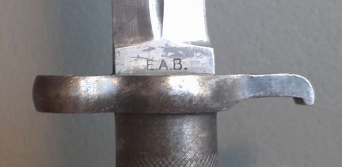 Swedish M1896 Pattern All Steel Mauser Bayonet (No.001) With Scabbard.