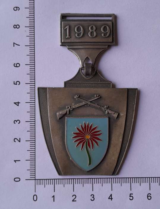 1989 Northern Transvaal Shooting Medal.
