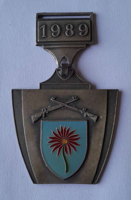 1989 Northern Transvaal Shooting Medal.