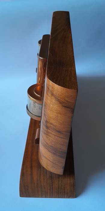 "Reserved". Rare Art Deco German "Lufft" Weather Station.  Superb Design. 33 x 15cm.