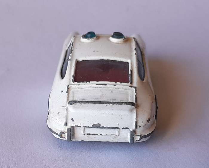 1980's Corgi Juniors Die Cast Porsche Carrera Police Car.