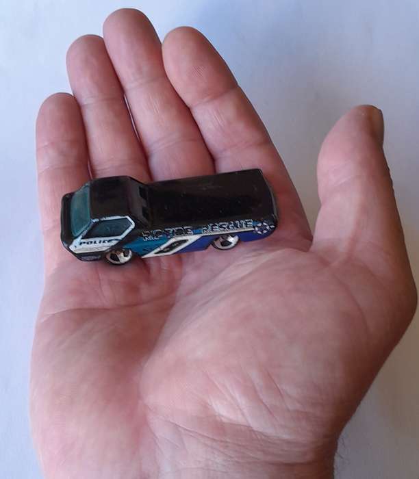 1960's Hot Wheels Die Cast Diora 1 Police Rip Tide Rescue.