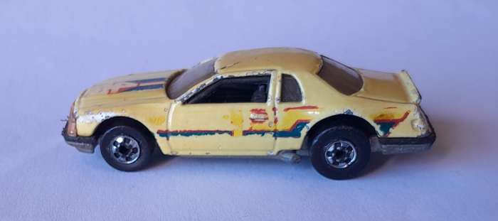 1983 Hot Wheels Die Cast Ford Thunderbird "Thunderburner".