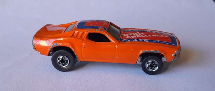 Rare 1982 Hot Wheels Die Cast Dodge Dixie Challenger 426 Hemi.