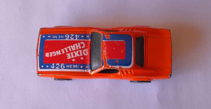 Rare 1982 Hot Wheels Die Cast Dodge Dixie Challenger 426 Hemi.
