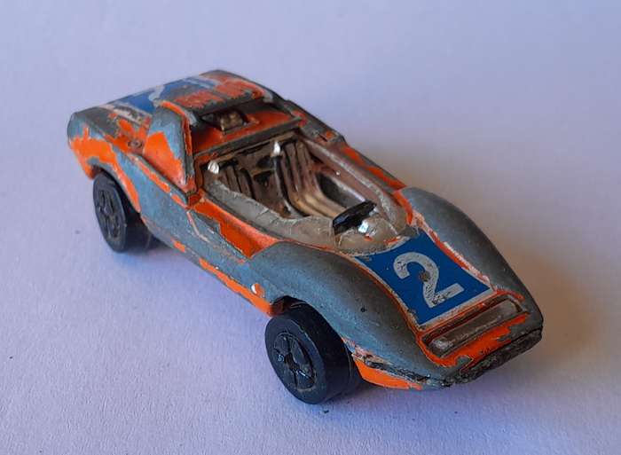 1970's Playart Die Cast Alfa Romeo P33 Roadster.