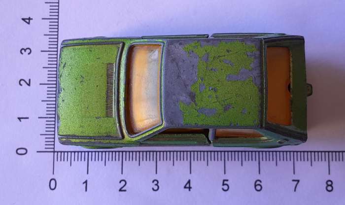 1970's Corgi Juniors Die Cast VW Polo.  Opening Doors.