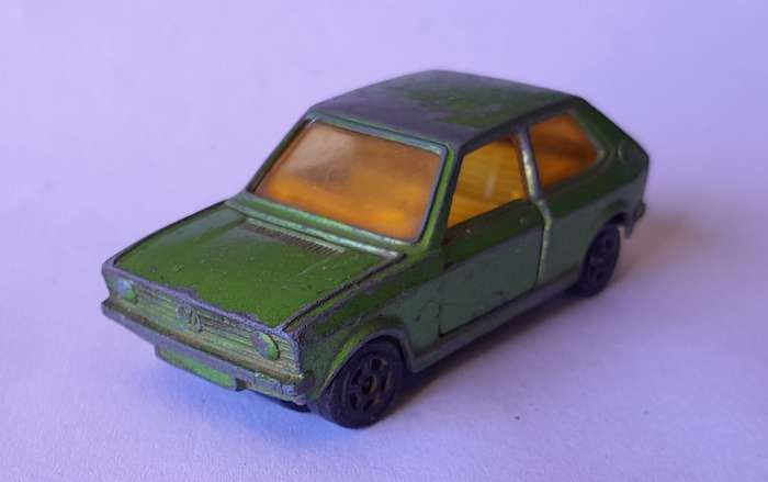 1970's Corgi Juniors Die Cast VW Polo.  Opening Doors.