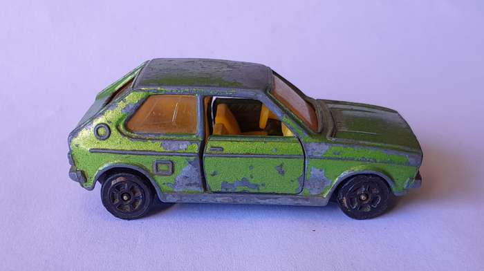 1970's Corgi Juniors Die Cast VW Polo.  Opening Doors.