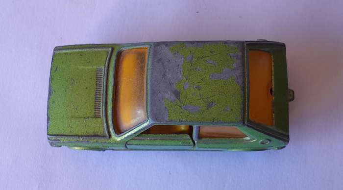 1970's Corgi Juniors Die Cast VW Polo.  Opening Doors.
