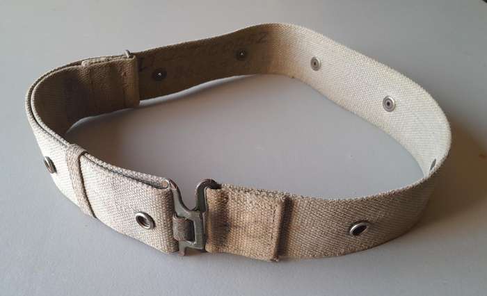 Vintage SADF Webbing Belt.