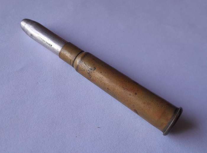 WW1 Princess Mary Christmas 1914 Gift Fund Silver Top Bullet Pencil.