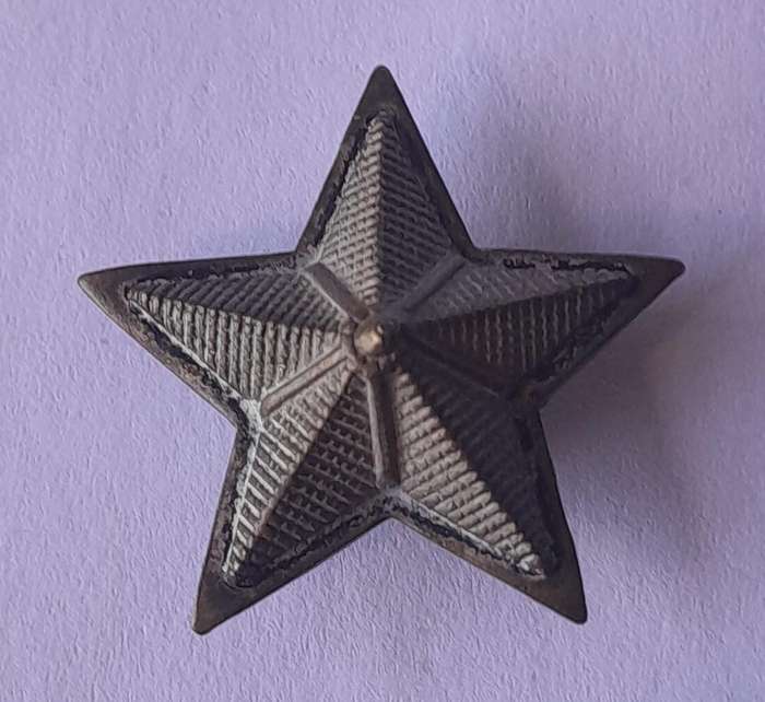 WW1 Senior Officer Rank Star.  Back Screw Intact.