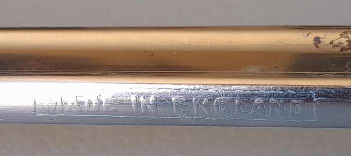 SA Army Pattern 1897 Wilkinson Sword Officer's Sword With Leather Scabbard.