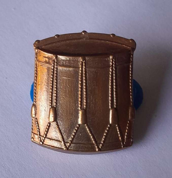 SA Army Drummers Badge.  Pins Intact.