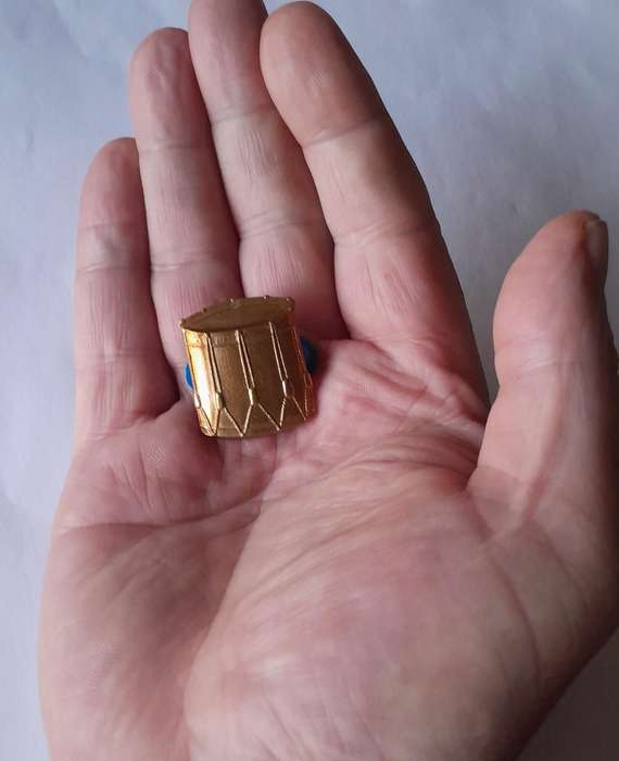 SA Army Drummers Badge.  Pins Intact.