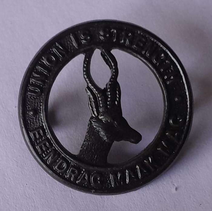 WW2 SA Infantry Collar Badge.  Lugs Intact.