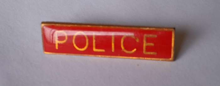 Bophuthatswana Police Badge.  Pins Intact.