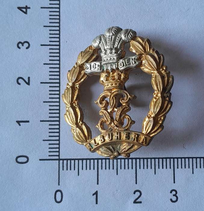 Early Middlesex Regiment Badge.  Lug Intact.