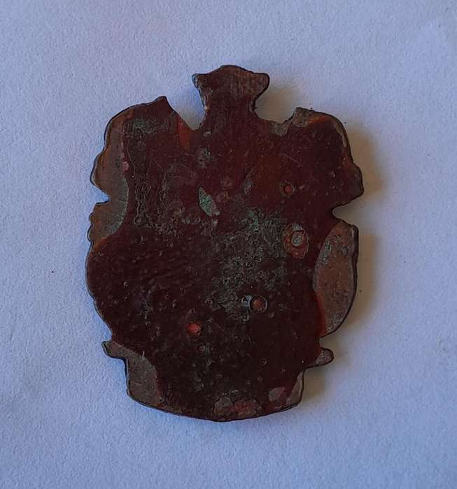 Rare Vintage Rhodesian "Bulawayo" Metal Badge.