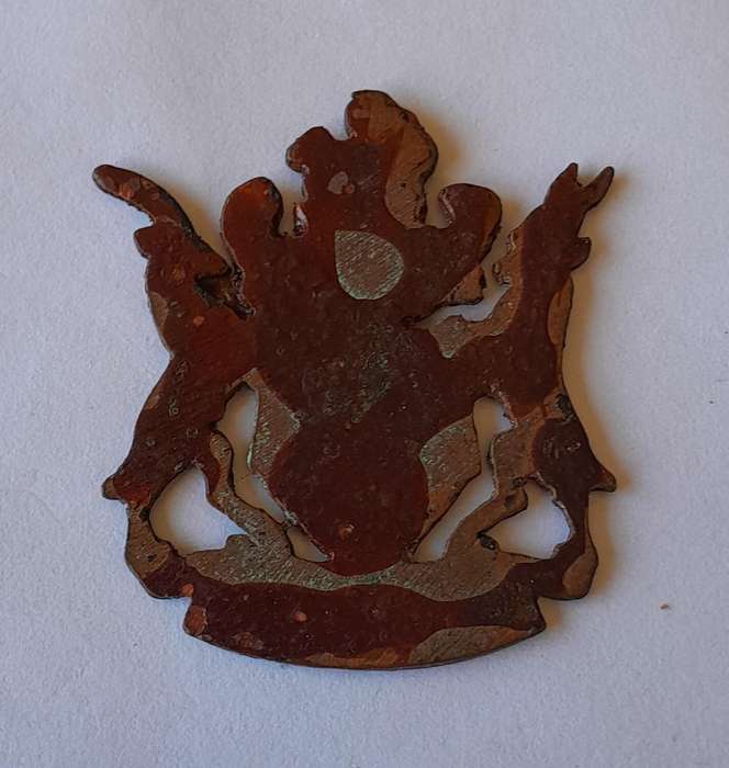 Rare Vintage Rhodesian "Umtali" Metal Badge.