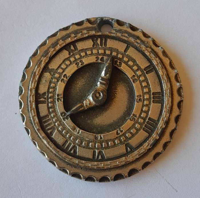 Vintage Klipdrift Brandy Metal Tag.