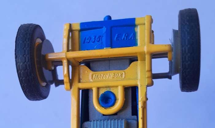 Vintage Matchbox Die-Cast 1935 E.R.A.  10cm
