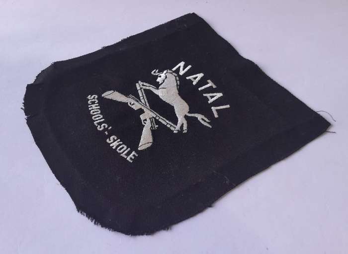 Vintage Natal Schools Shooting Blazer Badge.