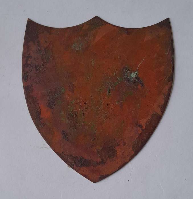 Rhodesian Bush War "Operation Tangent, Matabeleland" Copper Plaque.