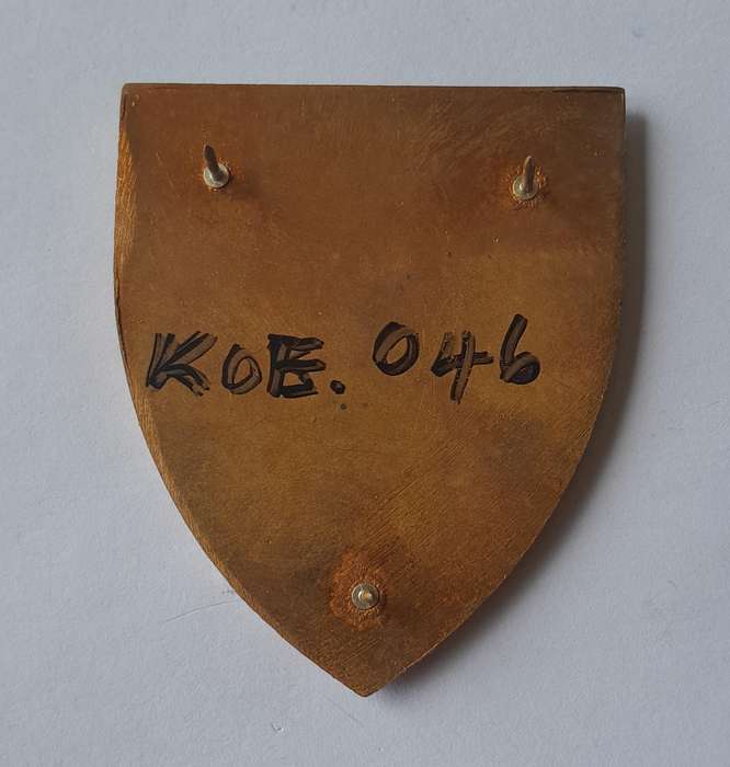 Koevoet Combat Team Zulu 4 Juliet Nyime Metal Flash.  All Pins Intact.