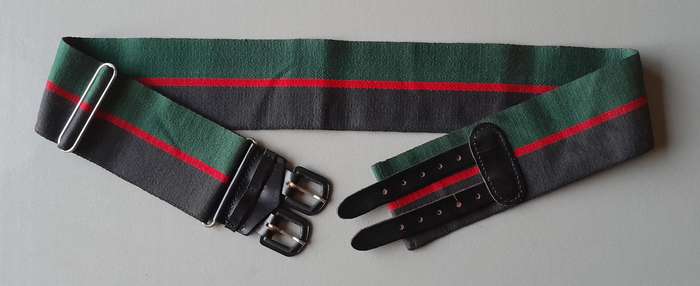 Vintage Rhodesian Regiment Bush War Stable Belt.  Excellent Condition.