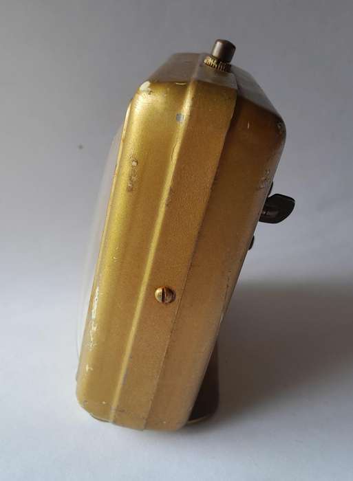 Westclox 1948-1956 Bellboy Alarm Clock. 1946 Canadian Patent.
