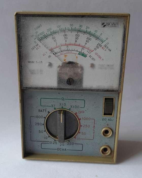 Vintage SOAR, Japan Multimeter.  Untested.